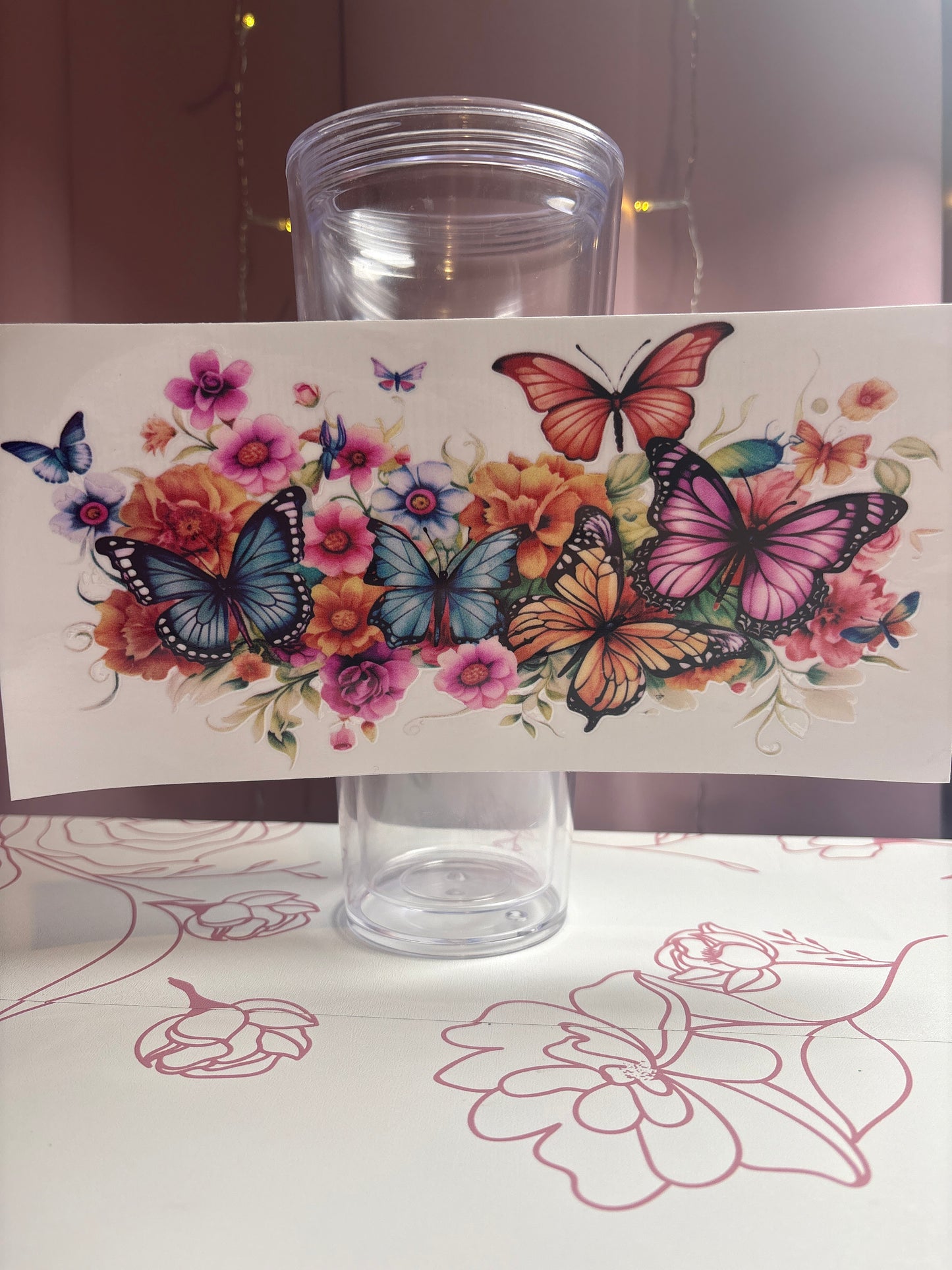Butterflies Cup Wrap