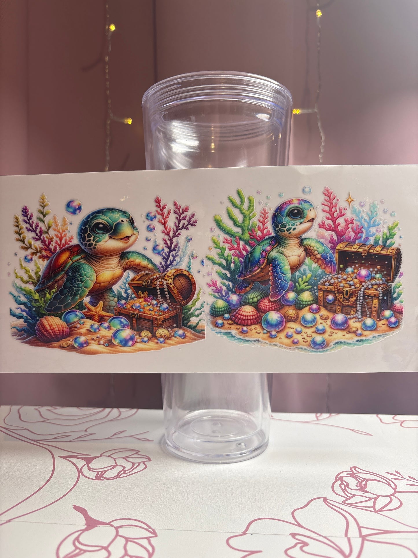 Sea Turtles Cup Wrap