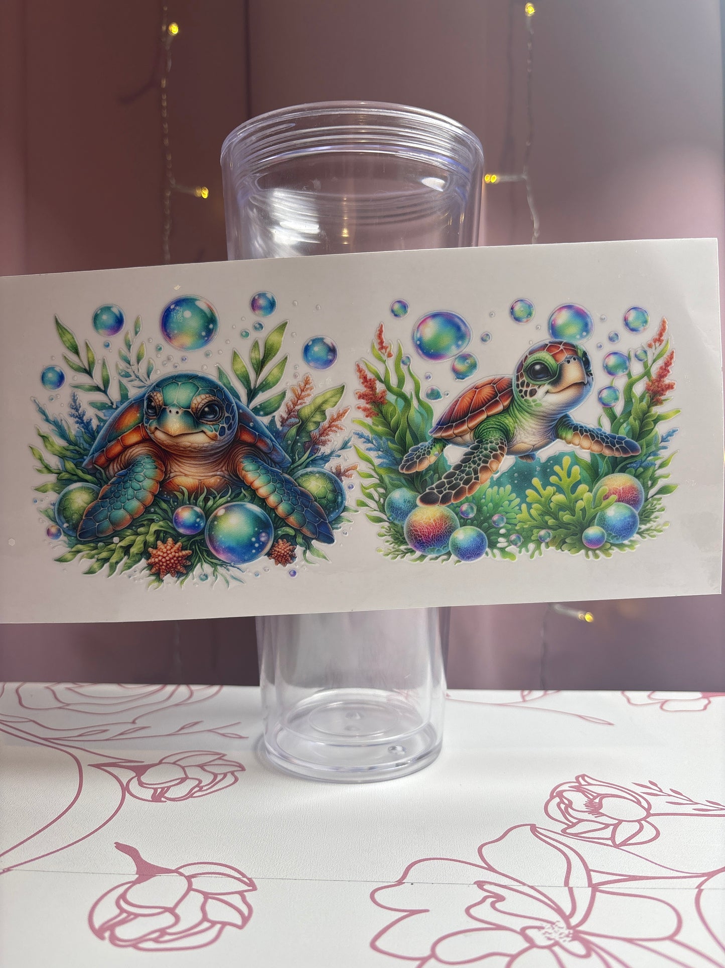 Sea Turtles Cup Wrap