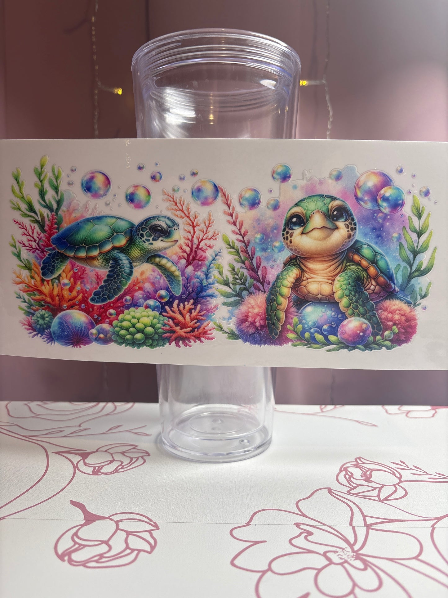 Sea Turtles Cup Wrap