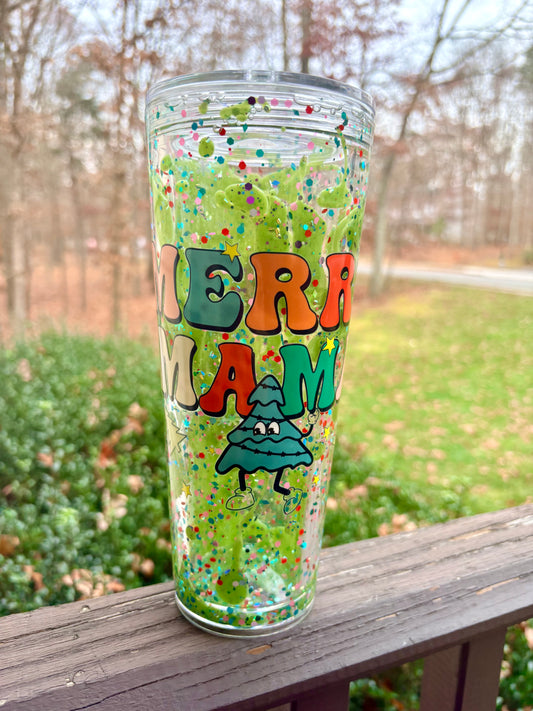 Merry Mama Feelin Jolly Lava 24 oz Cup