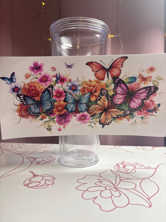 Butterflies Cup Wrap