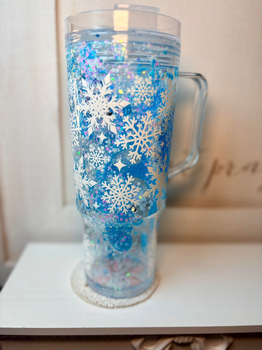 Snowflake Lava 40 oz Cup